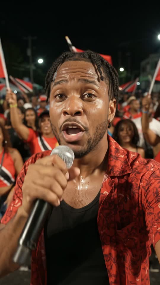 Trini Pulse performing Soca