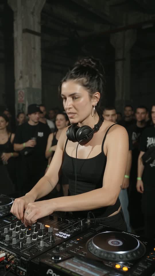 Lola performing Techno