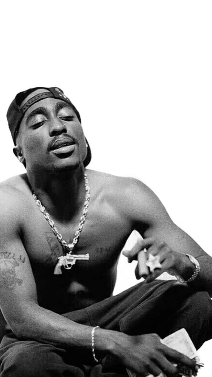 Tupac Shakur, photographed in the mid-1990s